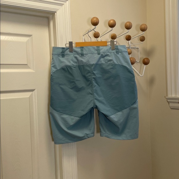Fjall Raven - Abisko Midsummer outdoor Hiking Shorts - Blue / Teal - 34 - Picture 4 of 13